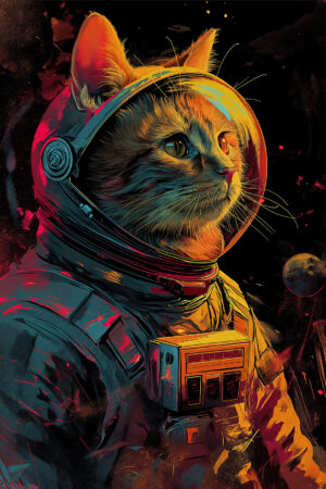 Astro Cat  - Animal Kingdom Collection