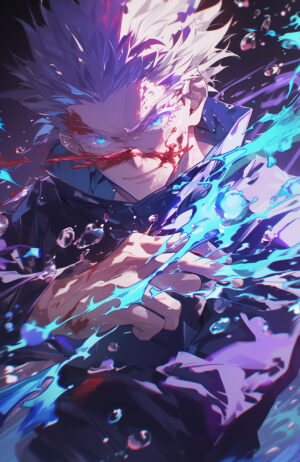 JJK - Gojo Satoru Purple 2