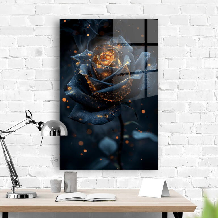 Rose-Black-Gold