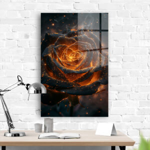 Black Rose - Gold